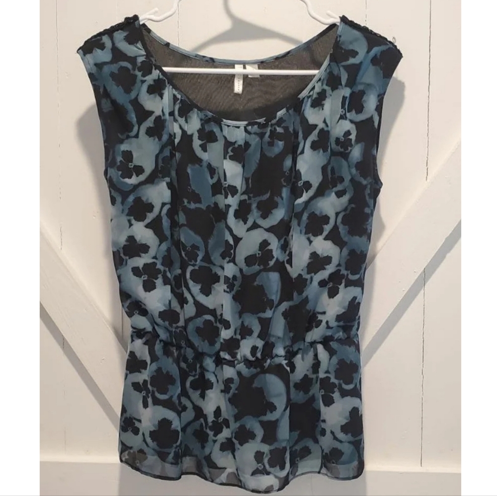 Lauren Conrad floral blouse